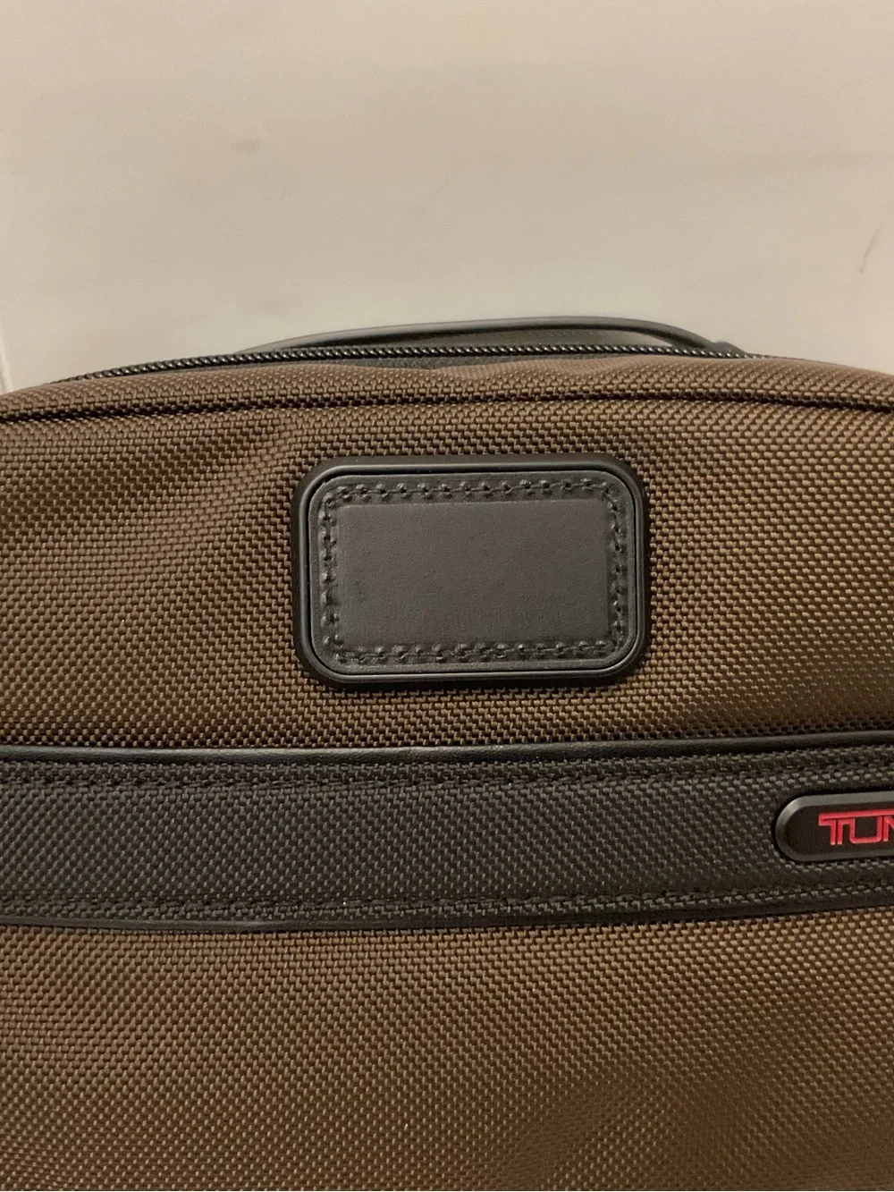 NEW Tumi GEN 4.3 - 8.5” Ballistic Zippered Split Travel Dopp Kit - COFFEE BROWN